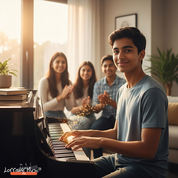 Music learning builds self-esteem and emotional confidence in children and adults