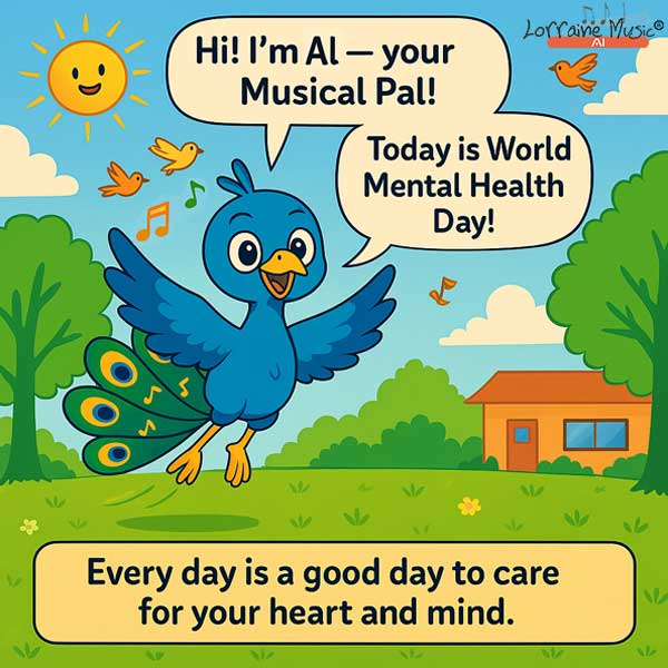 Music makes our minds bloom like the morning sun.