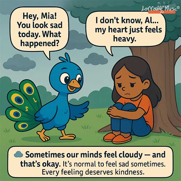 It is normal to feel sad sometimes. Every feeling deserves kindness.