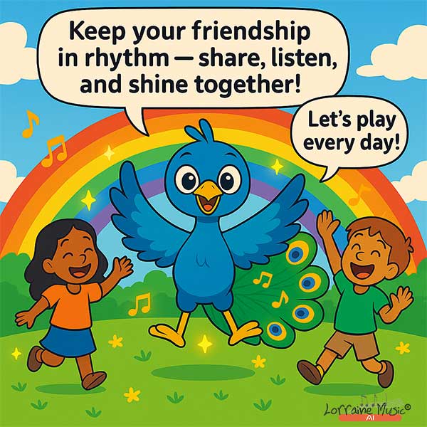 Keep your friendship in rhythm