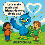 Let’s make music and friendship every single day