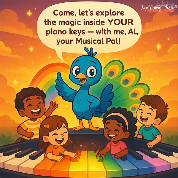 Come, let us explore the magic inside YOUR piano key