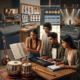 Indian student learning music on a digital piano, representing music education and India’s Orange Economy
